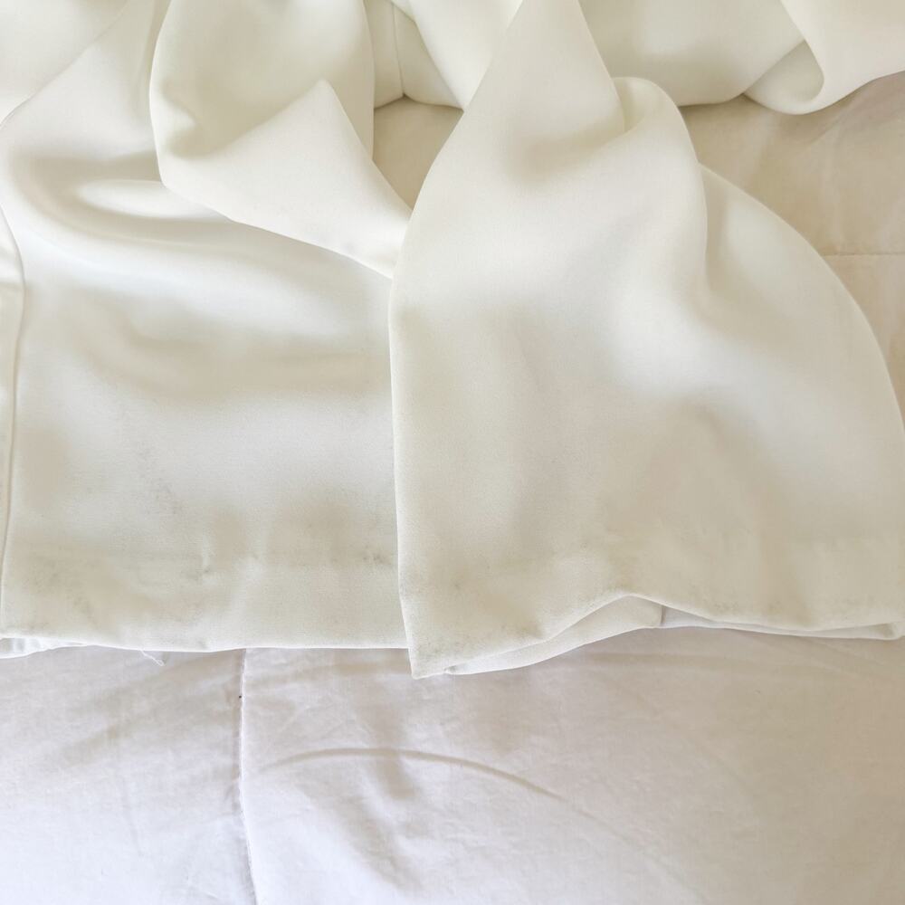 Amanda Uprichard X Revolve Fabienne Ivory White Sleeveles Tie Waist Jumpsuit S - Picture 11 of 12